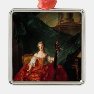 Madame Henriette de France  in Court Metal Tree Decoration