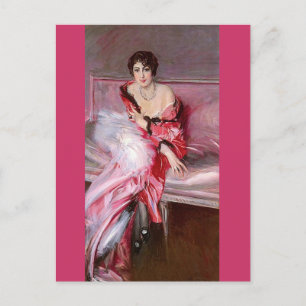 Madame Juillard - Boldini Postcard