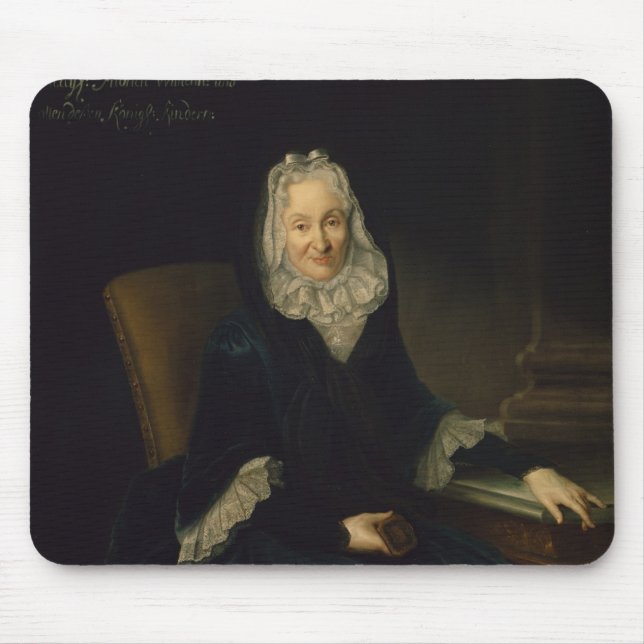 Madame Marte de Rocoulle, c.1735 Mouse Pad (Front)