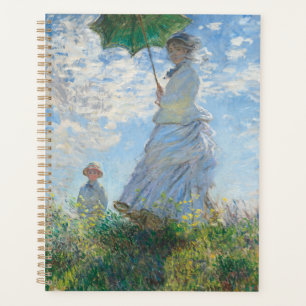 Madame Monet and Her Son by Claude Monet Planner