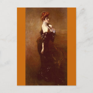 Madame Pages - Boldini Postcard