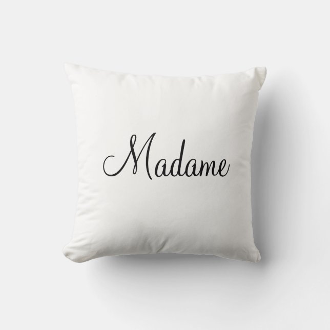 Madame pillow (Front)