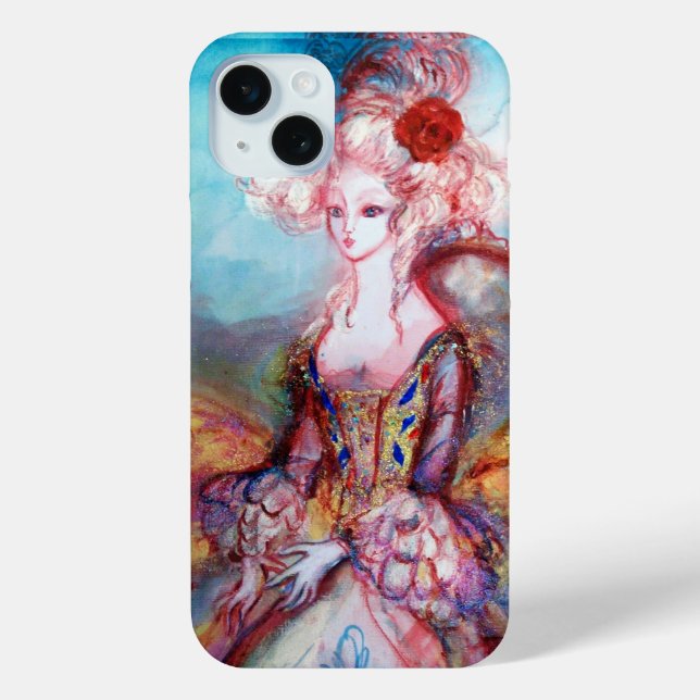 MADAME POMPADOUR ,Elegant Beauty Fashion Case-Mate iPhone Case (Back)