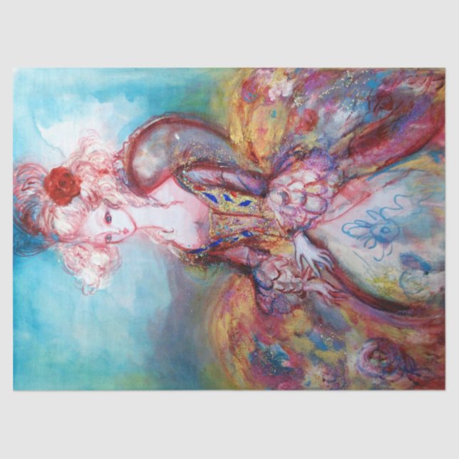 MADAME POMPADOUR TISSUE PAPER (Front)