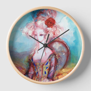 MADAME POMPADOUR WALL CLOCK
