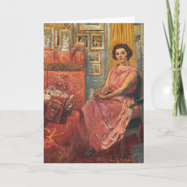 Madame Reine Bénard | Édouard Vuillard Card (Front)