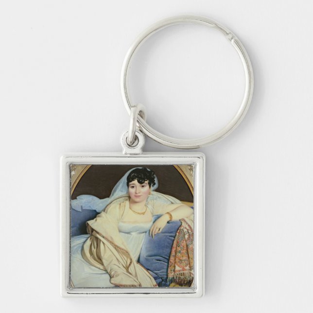 Madame Riviere nee Marie Francoise Jacquette Key Ring (Front)