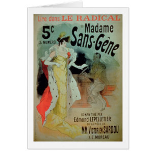 'Madame Sans-Gene' in Le Radical, by Edmond Lepell