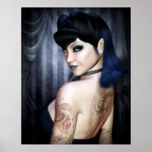 Madame Sophie Vampire Queen Poster/Canvas Print