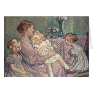 Madame van de Velde and her Children, 1903
