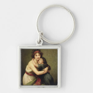 Madame Vigee-Lebrun and her Daughter Key Ring