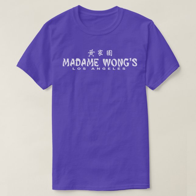 Madame Wongs TShirt (Design Front)