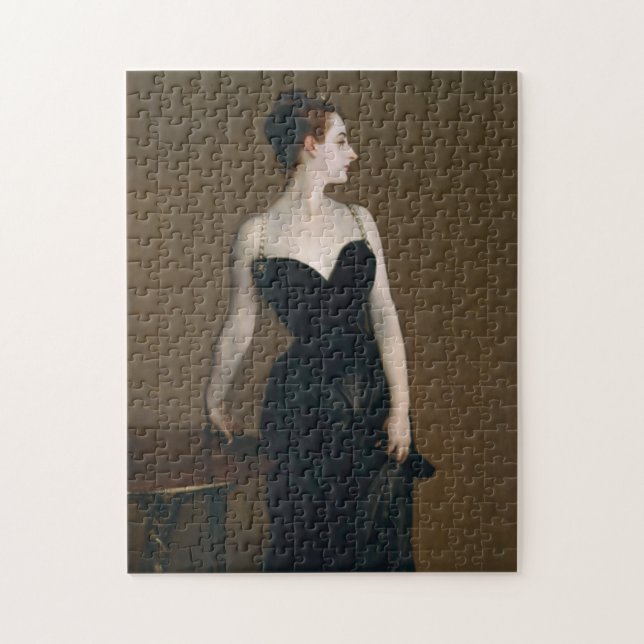 Madame X by John Singer Sargent Jigsaw Puzzle (Vertical)