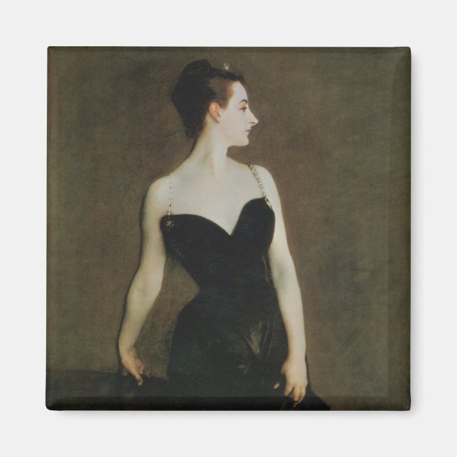 Madame X by John Singer Sargent Magnet (Front)