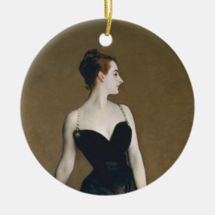 Madame X Portrait by John Singer Sargent Ceramic Ornament