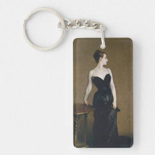 Madame X Portrait by John Singer Sargent Key Ring