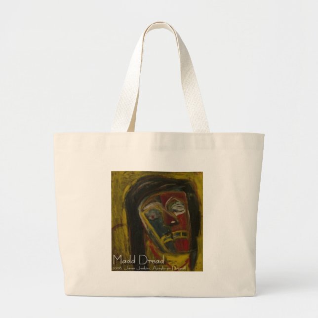 madd dread large tote bag (Front)