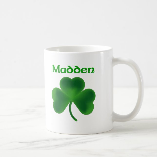 Madden Shamrock Coffee Mug (Right)