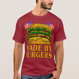 Made By Burgers Cheeseburger BBQ Lover T-Shirt
