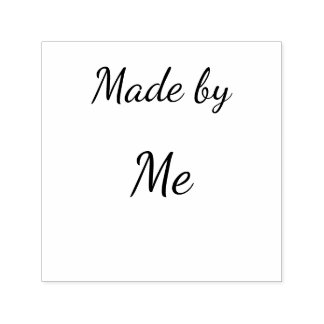 Made by Me Custom Self-inking Stamp