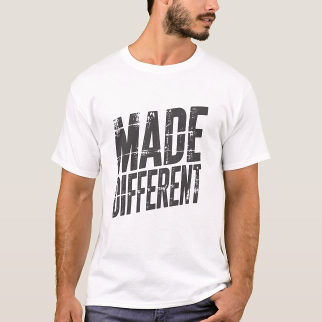 Made Different – Bold Attitude & Confidence T-Shirt (Front)