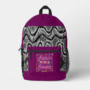 MADE FOR A SWEET GIRL CALLED NATALIE PRINTED BACKPACK