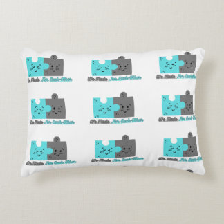 Made for each other decorative cushion