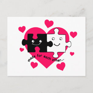 Made for Each Other! Postcard