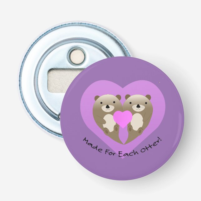 Made for Each Otter Bottle Opener (Front)