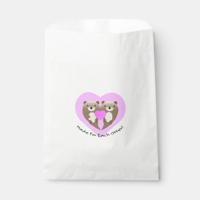 Made for Each Otter Favour Bag (Front)