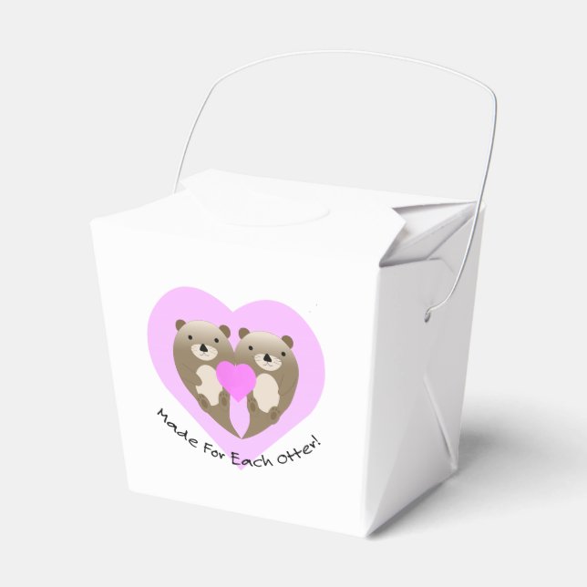 Made for Each Otter Favour Box (Front Side)