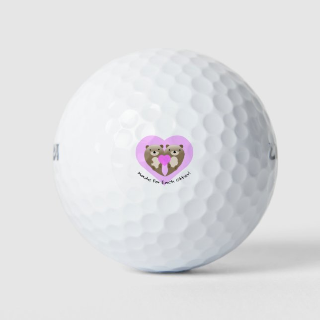 Made for Each Otter Golf Balls (Front)