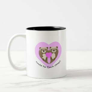 Made for Each Otter Two-Tone Coffee Mug