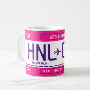 Made for You Boarding Pass Mug