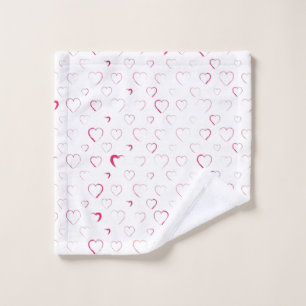 Made for you my heart wash cloth