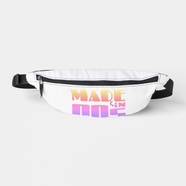 Made in 00s -Nostalgic Vibes Bum Bags (Front)