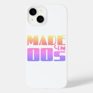 Made in 00s -Nostalgic Vibes Case-Mate iPhone 14 Case