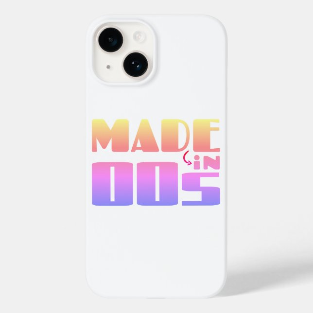 Made in 00s -Nostalgic Vibes Case-Mate iPhone Case (Back)