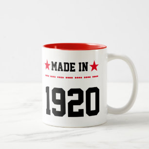 Made in 1920 Two-Tone coffee mug