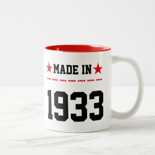Made in 1933 Two-Tone coffee mug