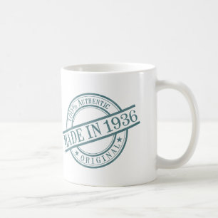 Made in 1936 coffee mug