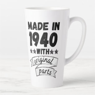made in 1940 with original parts, latte mug