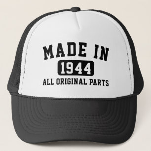 Made in 1944 All Original Parts 80 Birthday Party Trucker Hat