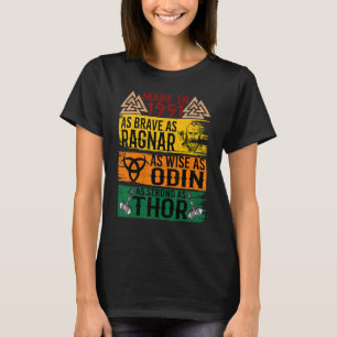 Made In 1951 As Brave As Ragnar As Wise As Odin Vi T-Shirt