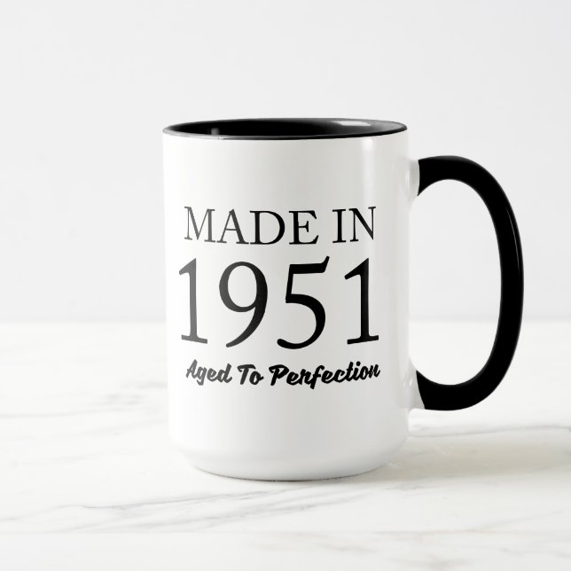 Made In 1951 Mug (Right)