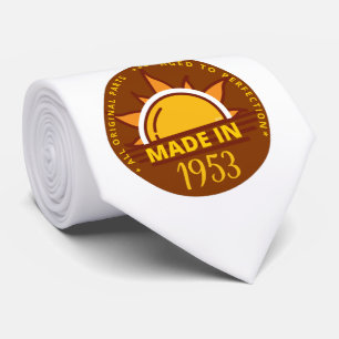 MADE IN 1953 funny birthday gift                   Tie