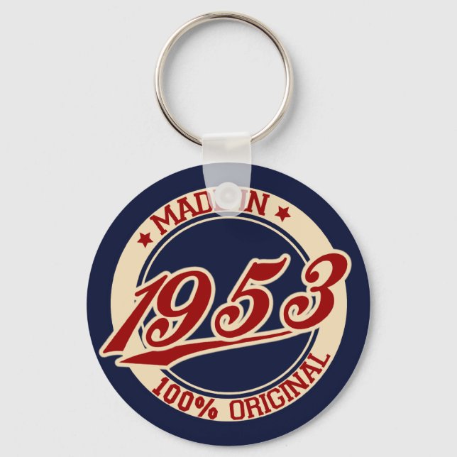 Made In 1953 Key Ring (Front)