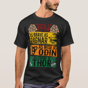 Made In 1954 As Brave As Ragnar As Wise As Odin Vi T-Shirt