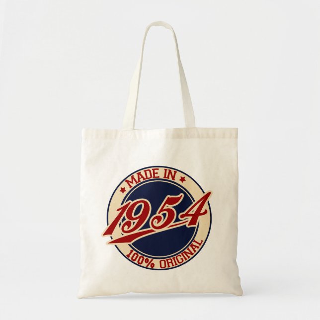 Made In 1954 Tote Bag (Front)