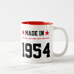 Made in 1954 Two-Tone coffee mug